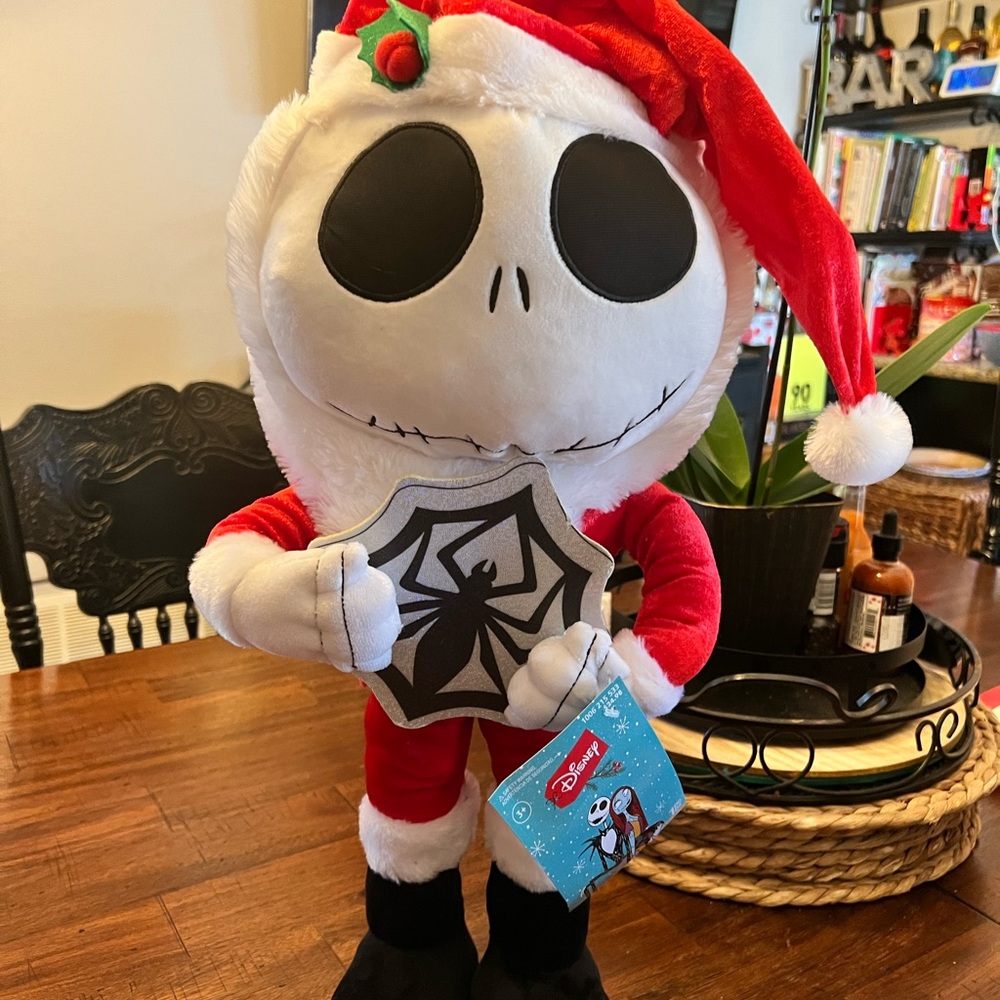 Disney holiday nightmare before Christmas Santa Jack skellington new